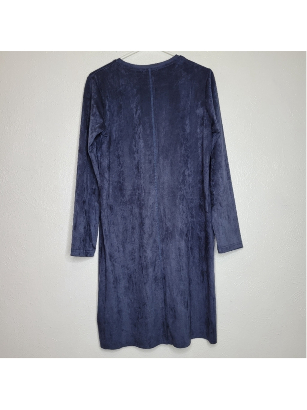 Anthro Joh Aurora Long Sleeved Tunic Dress in Navy Blue Women's Size Small - Picture 9 of 14